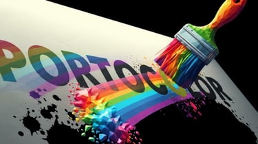 Pintures PORTOCOLOR logo