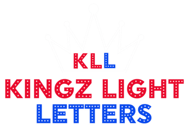 Welcome To Kingz Lights Letters logo