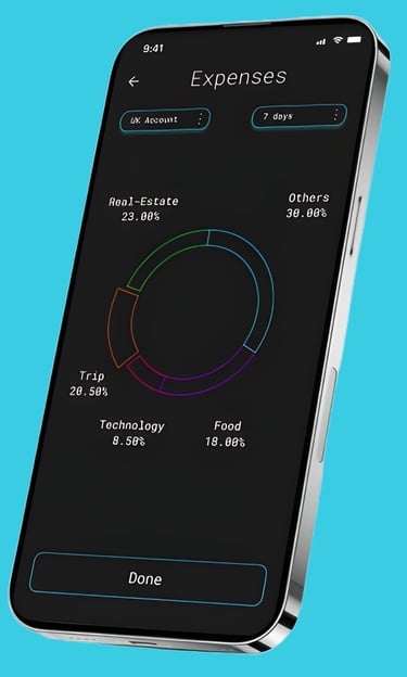 Manage your expenses, and your budget with Bankeaz.