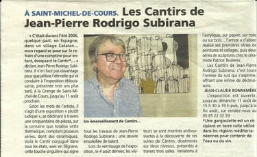 Exposition CANTIRS VIE QUERCYNOISE 2019