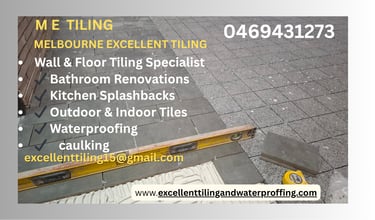 Excellent Tiling and Waterproofing logo