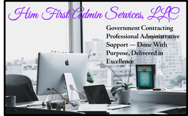 Him First Admin Services logo