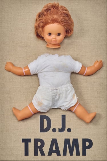 DJ Tramp Moderne kunst door Henk Tieten