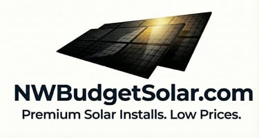 NW Budget Solar logo