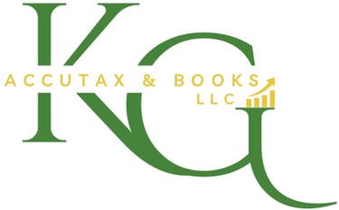 KG ACCUTAX AND BOOKS LLC logo