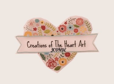 Creations of the Heart Art logo