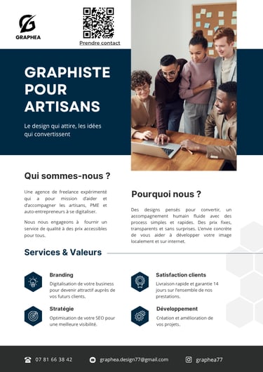 Flyer graphiste provins