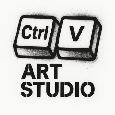CTRL V Art Studio logo