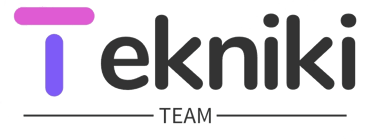 IT services tekniki team logo