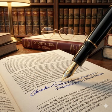 Research-driven legal defense and exhaustive case research at Harsh Malik Law Offices.