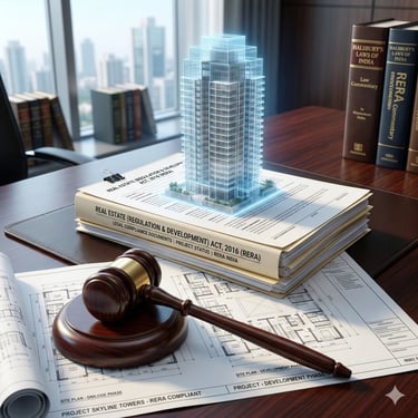 UPRERA agent registration and real estate legal compliance by HMLO.