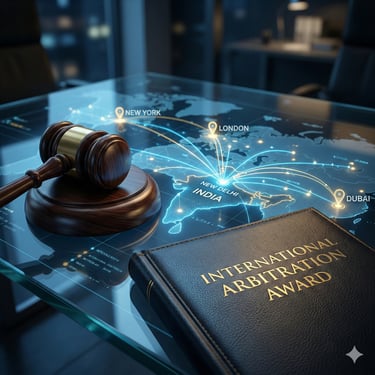 Cross-border litigation and international arbitration at Harsh Malik Law.