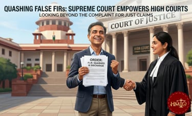 Quashing False FIRs: Supreme Court Empowers High Courts to Look Beyond the Complaint