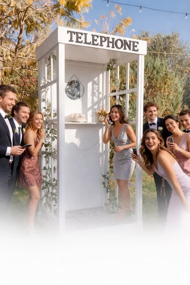 cabina telefónica para bodas en toledo
