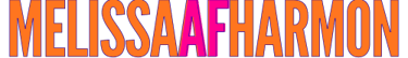 Melissa AF Harmon logo