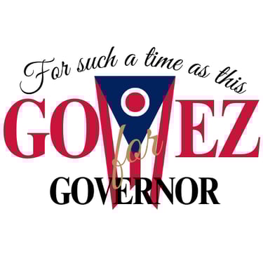 Gomez for Governor Revival for Ohio logo