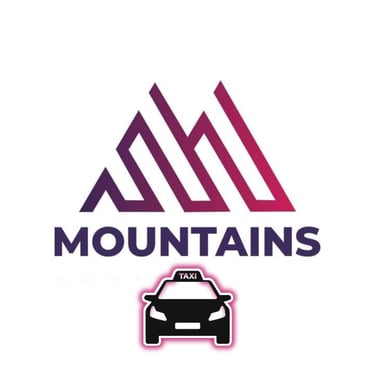 mountains taxi logo