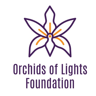 Orchids of Light Foundation  logo