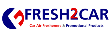 Duftbäume als Werbeartikel bedrucken  | Fresh2car logo
