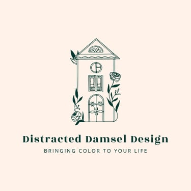 Distracted Damsel Design logo