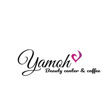 Yamoh beauty center and coffee logo