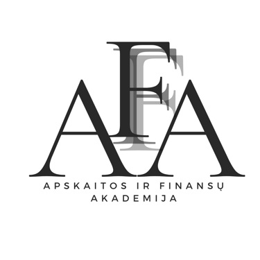 Apskaitos ir finansu akademija logo