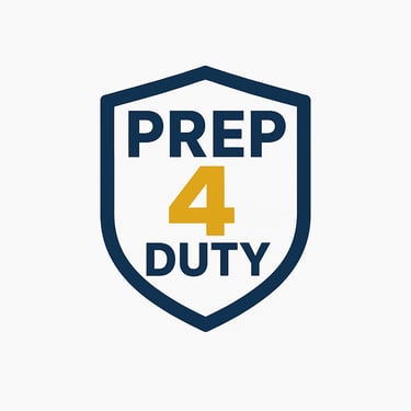 Preparing For Duty logo