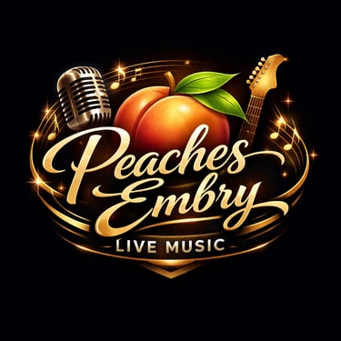 Peaches Embry Live Music logo