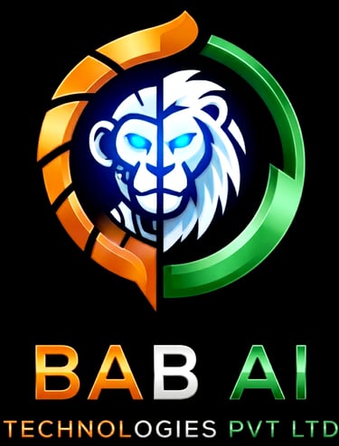 BAB - AI -TECHNOLOGIES ... Business Beyond Artificial Intelligence logo