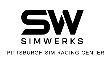 Simwerks Pittsburgh Sim Racing Center logo