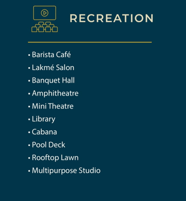 Amenities JP The Palace Mira Road East, JP Infra, The Palace Mira Road East