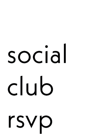 Social Club RSVP logo