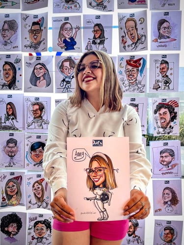 caricaturista para Eventos cdmx, Guadalajara, Monterrey, Cancun, perla, Queretaro 
