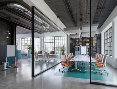 biuro interjero projektas