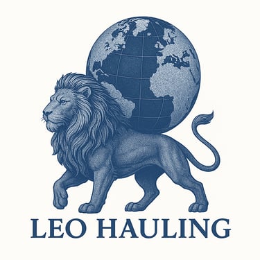 LEO HAULING logo