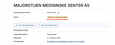  Statsforvalteren i Oslo,Christer Torgilstveit Larsen,Majorstuen,Frogner,Medpoint AS, Slemdalsveien 1, 0369, Majorstuen