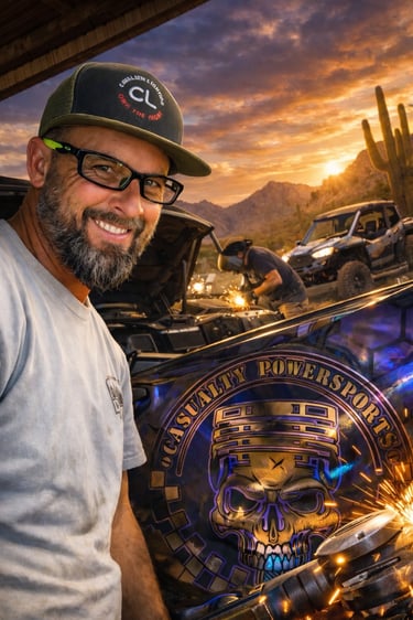 Casualty Powersports logo