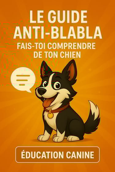 Livre ou ebook éducation canine  pour club canin ou éducateur canin