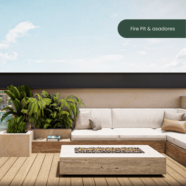 Akasha Penthouse - 2 Bedroom - 1 Bedroom - Rooftop Pool - Beach Front - airbnb - Rooftop Lounge