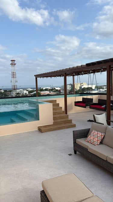 Akasha Penthouse - 2 Bedroom - 1 Bedroom - Rooftop Pool - Beach Front - airbnb