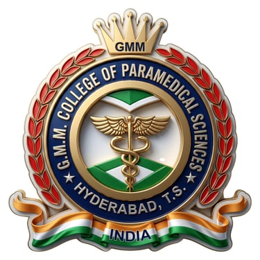 GMM COLLEGE OF MEDICAL SCIENCES logo