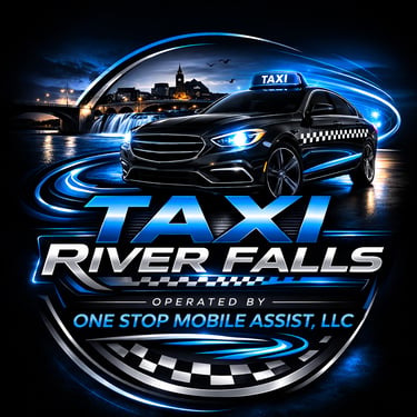 Taxi River Falls North logo