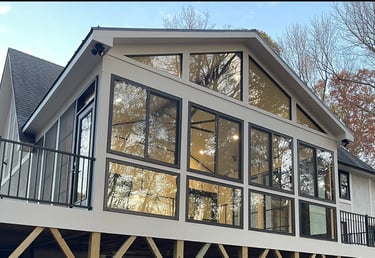 Window replacement completed by Uprise Renovation in Charlotte NC