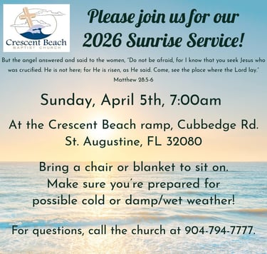 info about cbbc sunrise easter service