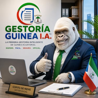 Gestoría Guinea I.A.™ | Crea Cartas, CV, Contratos, Facturas y Documentos con Inteligencia Artificial logo
