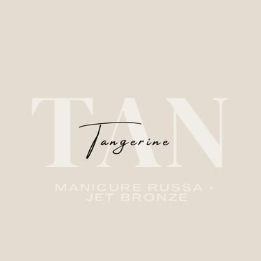 Tangerine Russian Nails logo