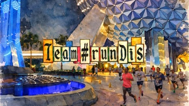 Team #runDis logo