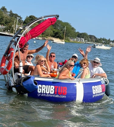Grubtub rental boat 