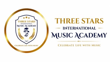 Three Stars International Music Academy logo