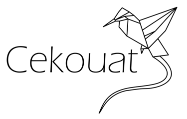 Cekouat León Origami logo